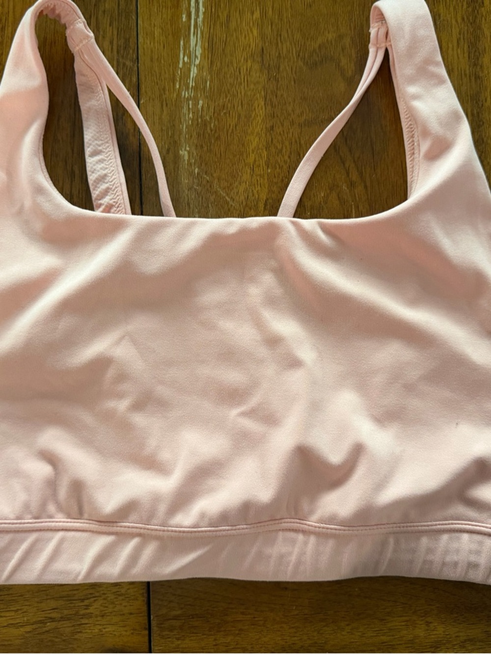 Athleta Pale Pink Sports Bralette - Light Support